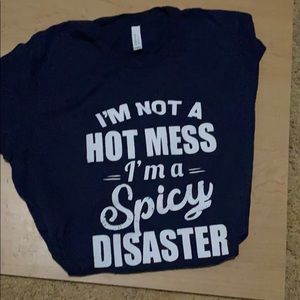 💚 3/$15 Navy T-shirt unisex